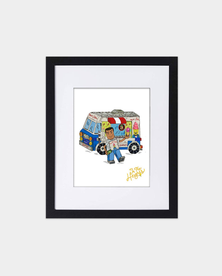 In the Heights Team Mr. Soft Ice Cream 8"x10" Art Print