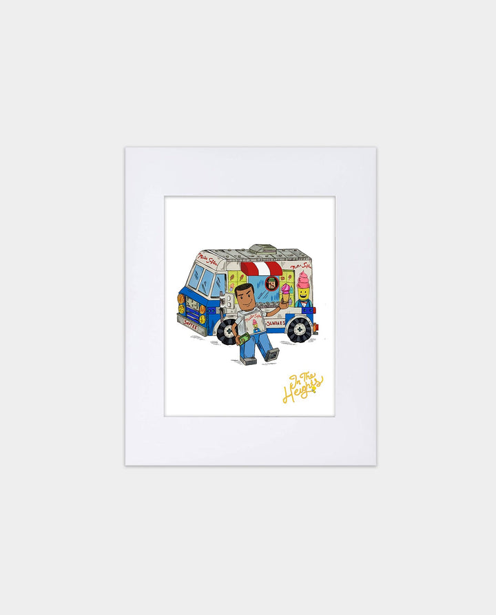 In the Heights Team Mr. Soft Ice Cream 8"x10" Art Print