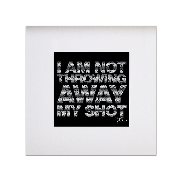 My Shot 8"x 8" Art Print
