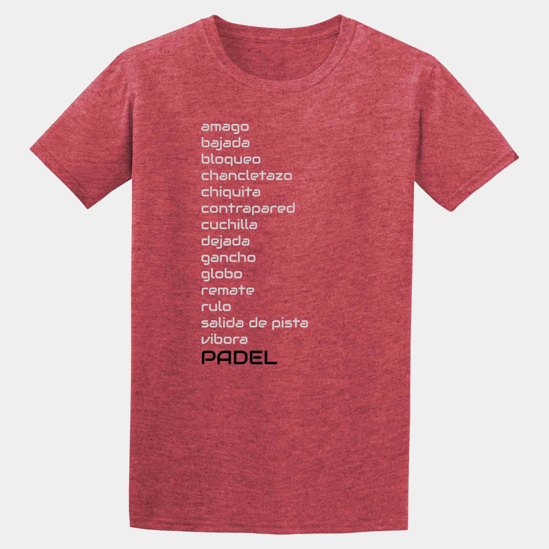 Padel Shots Unisex Cotton Crew