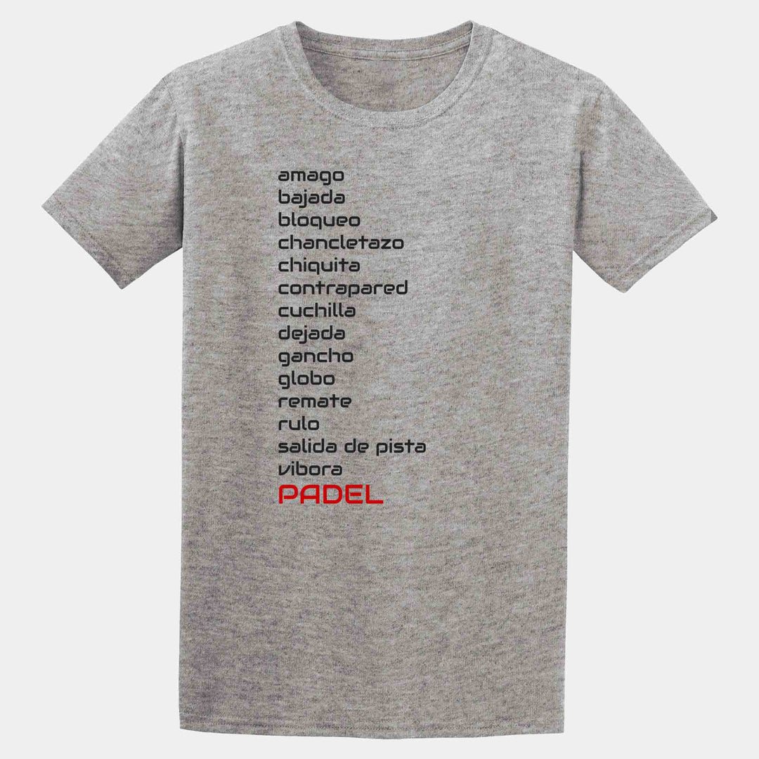 Padel Shots Unisex Cotton Crew