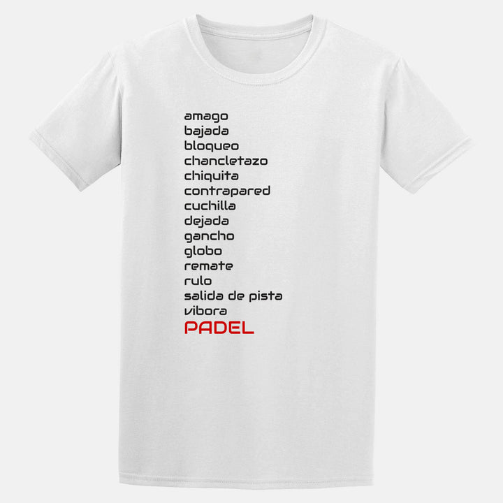Padel Shots Unisex Cotton Crew