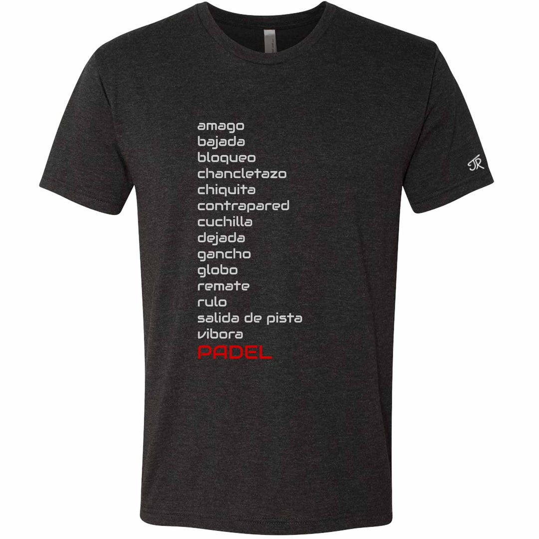 Padel Shots Unisex Tri-Blend Crew