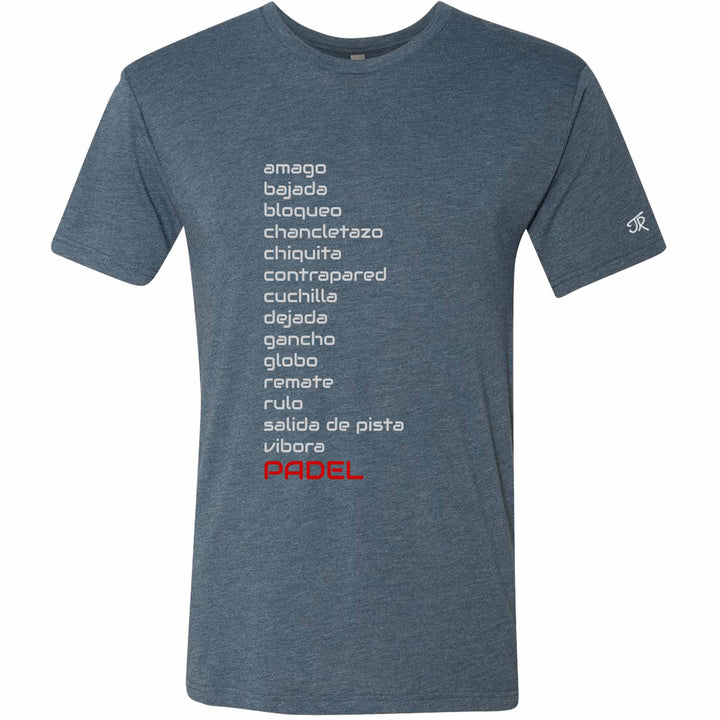 Padel Shots Unisex Tri-Blend Crew