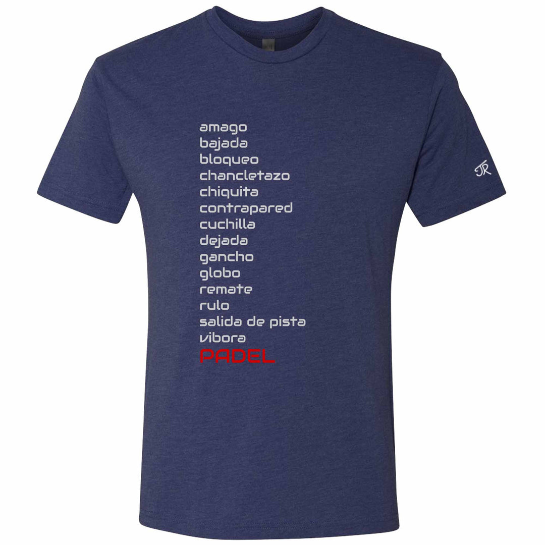 Padel Shots Unisex Tri-Blend Crew