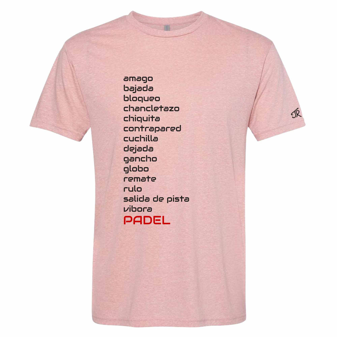 Padel Shots Unisex Tri-Blend Crew