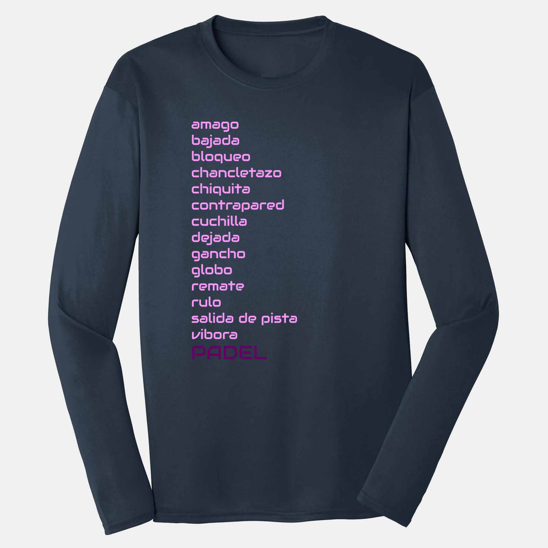 Padel Shots Performance Long Sleeve