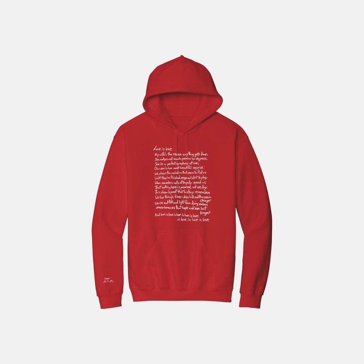 Love is Love Sonnet Hoodie
