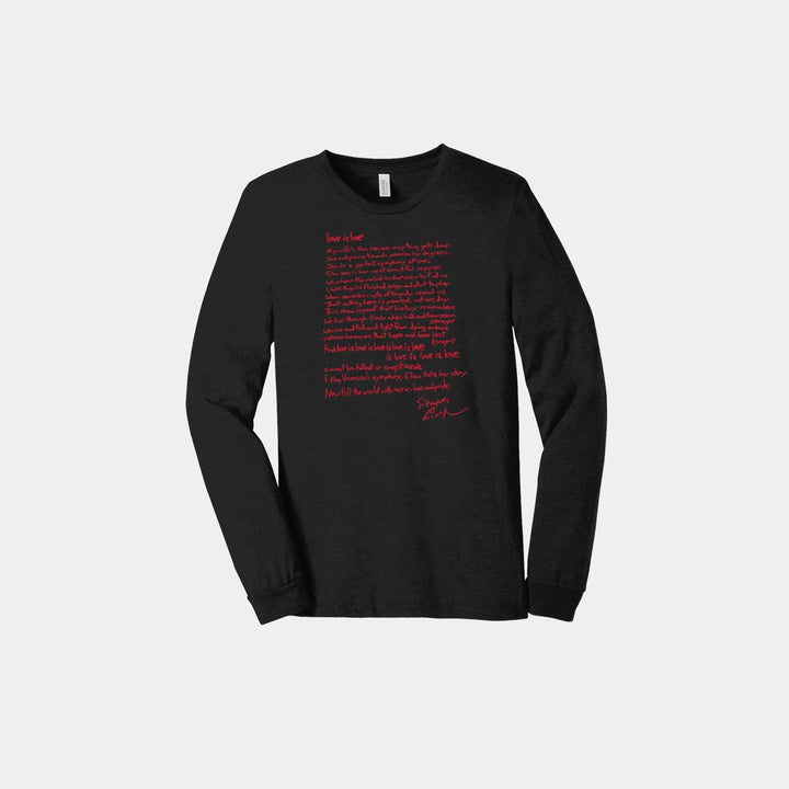 Love is Love Sonnet Unisex Long Sleeve