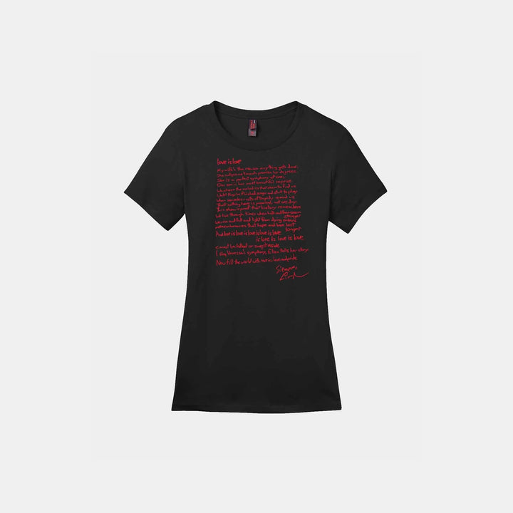 Love is Love Sonnet Ladies Crew