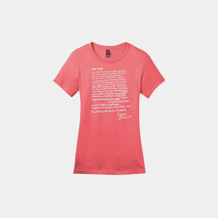 Love is Love Sonnet Ladies Crew