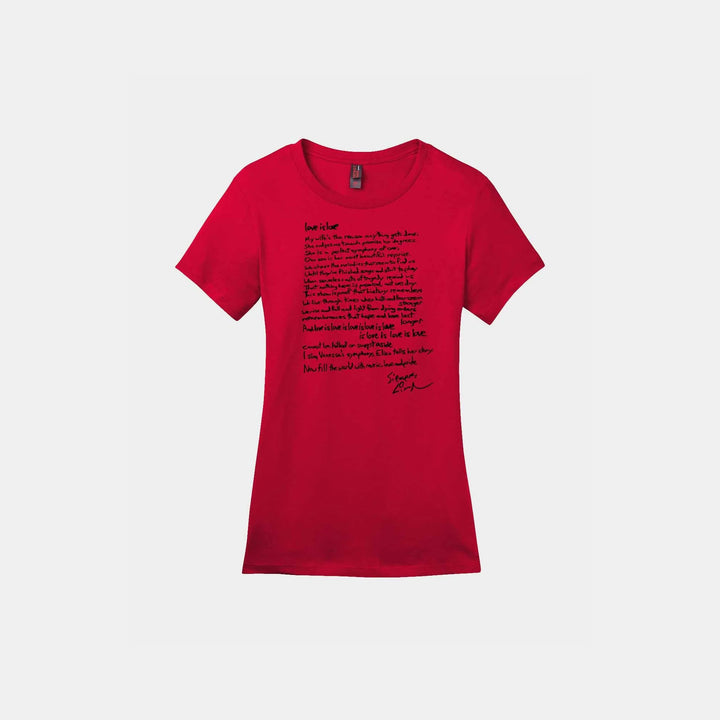 Love is Love Sonnet Ladies Crew