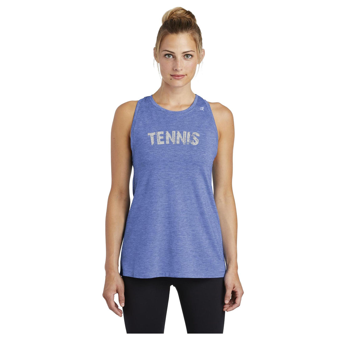 Tennis Arc Ladies Moisture Wicking Racerback Tank