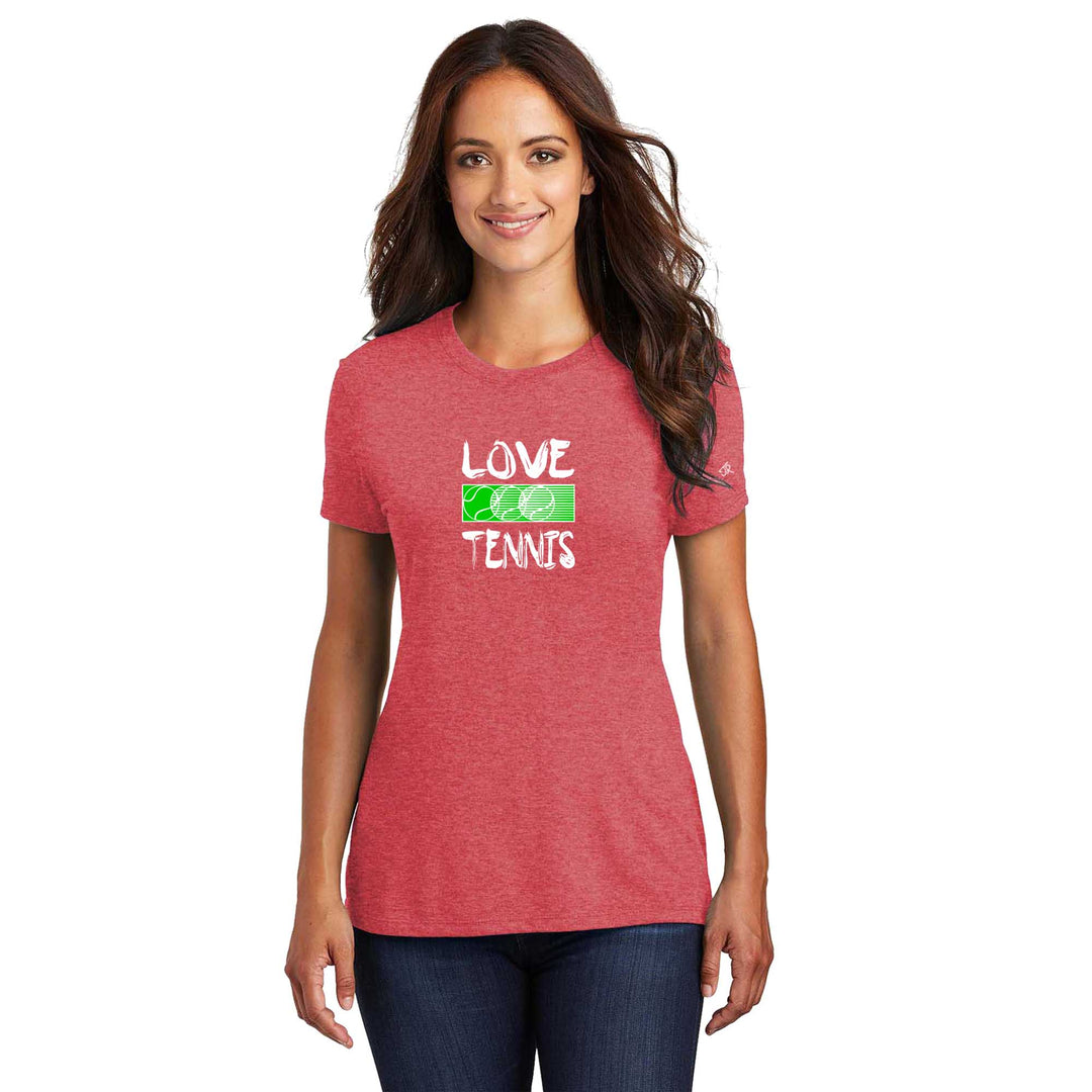 Love Tennis Ladies Crew