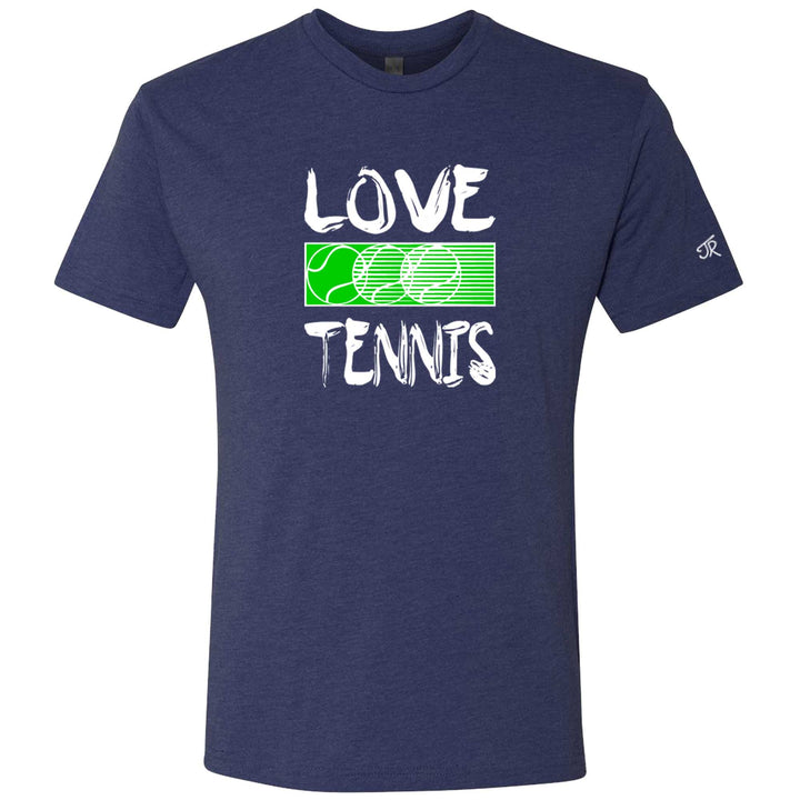 Love Tennis Unisex Tri-Blend Crew