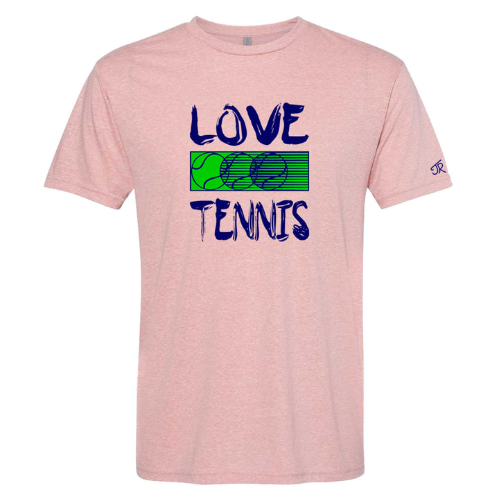 Love Tennis Unisex Tri-Blend Crew