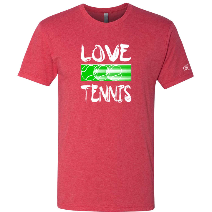 Love Tennis Unisex Tri-Blend Crew