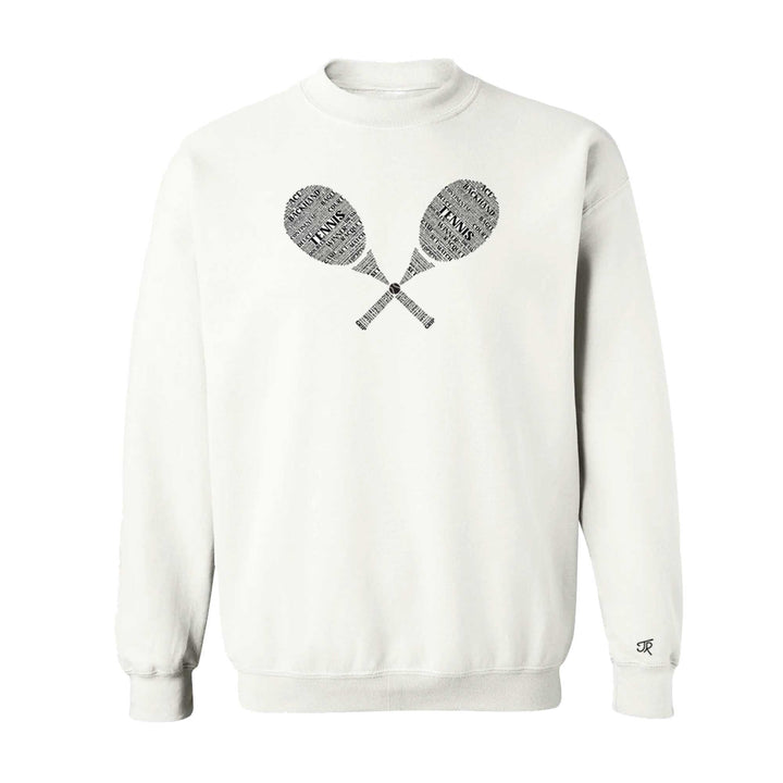 Tennis Wordfill Unisex Sweatshirts