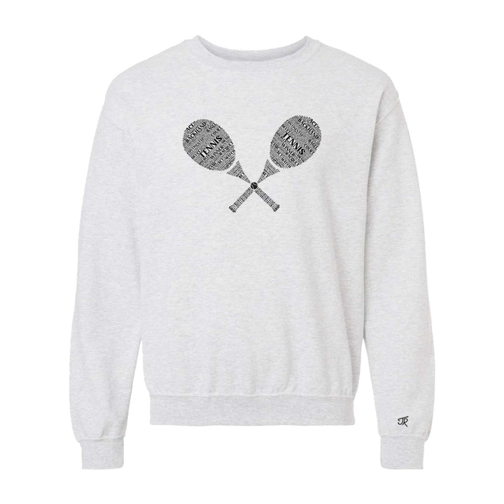 Tennis Wordfill Unisex Sweatshirts