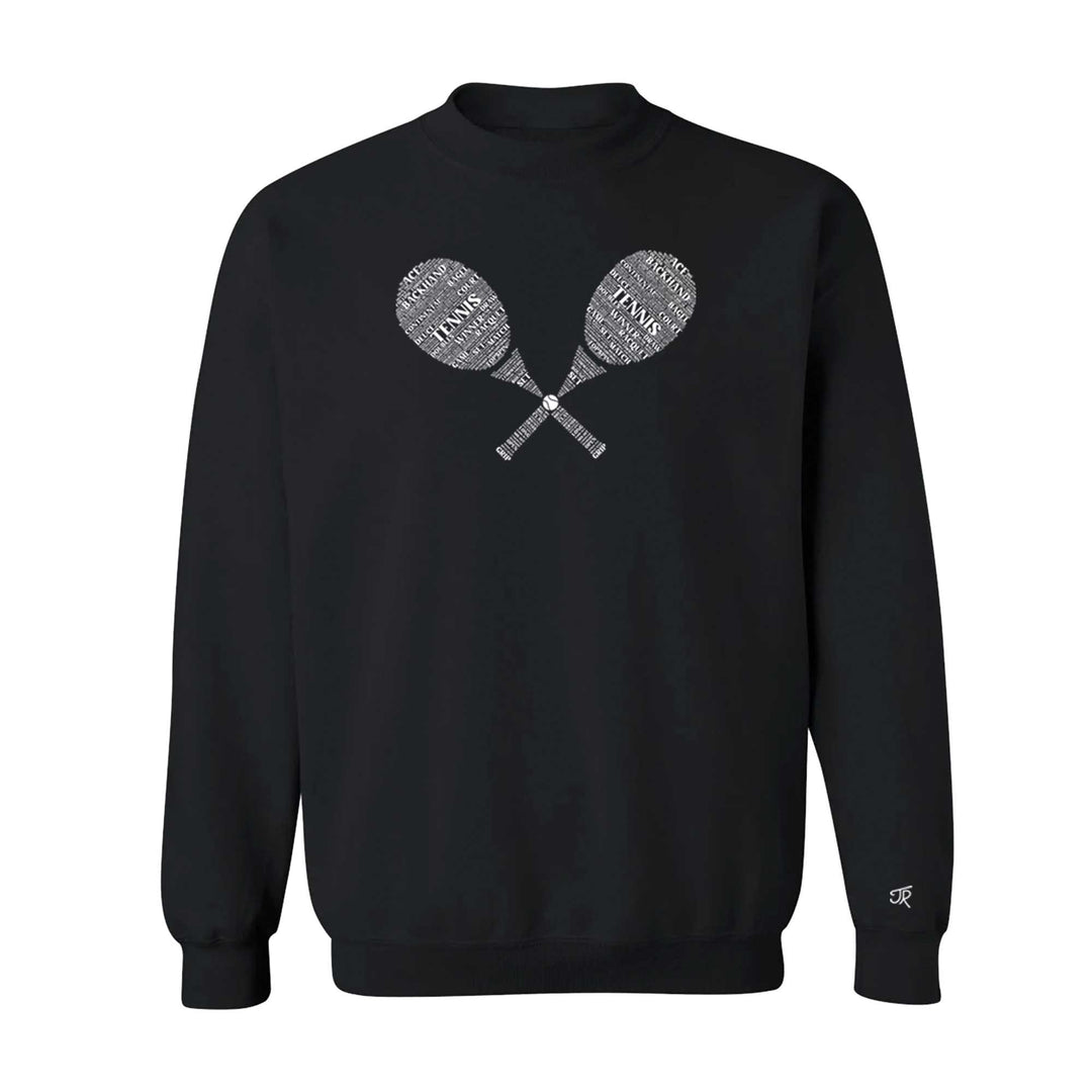 Tennis Wordfill Unisex Sweatshirts