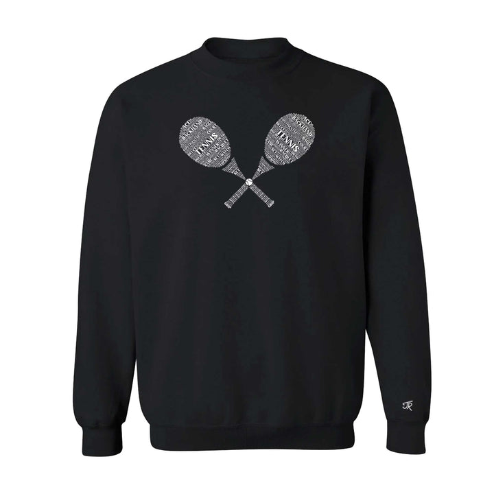 Tennis Wordfill Unisex Sweatshirts