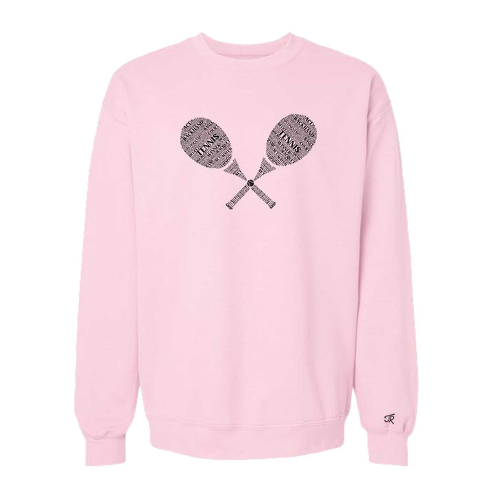 Tennis Wordfill Unisex Sweatshirts