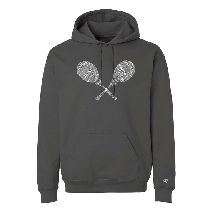 Tennis Wordfill Unisex Hoodie