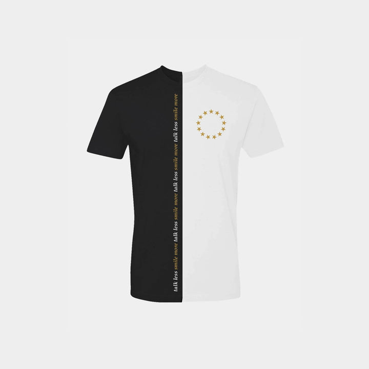 Talk Less Smile More Unisex Split Crew