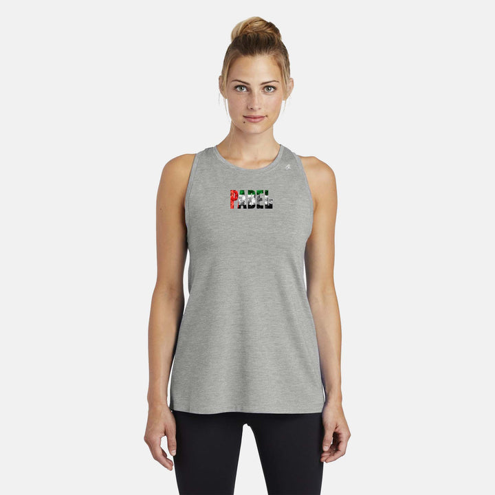 Padel Flags Ladies Moisture Wicking Racerback Tank - EMEA Region & USA