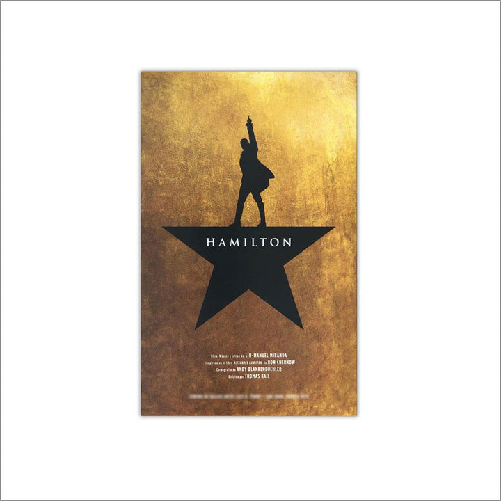 Hamilton Cities 14"x22" Window Card from Theaters