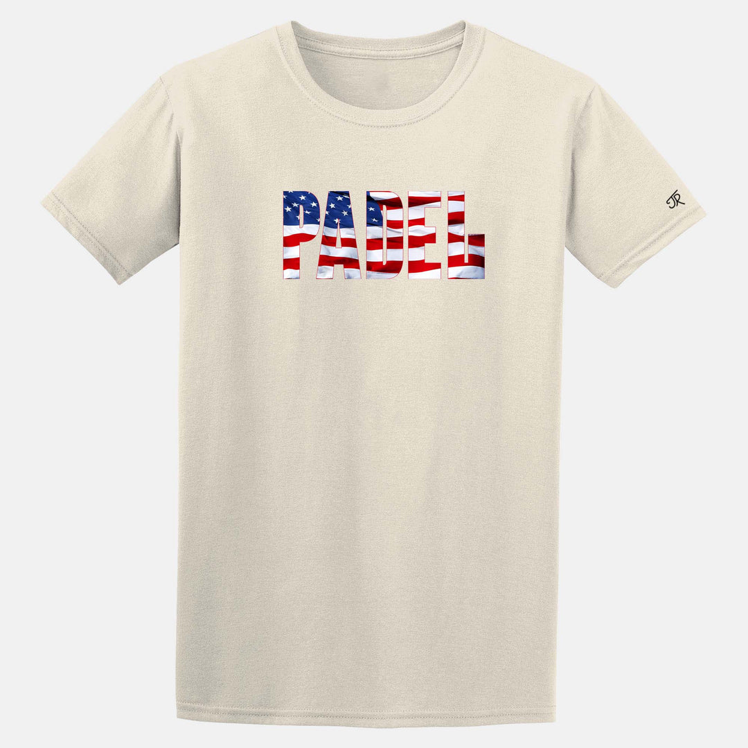 Padel Flags Unisex Cotton Crew - EMEA Region & USA