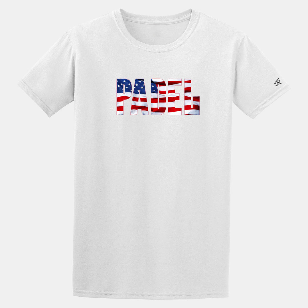 Padel Flags Unisex Cotton Crew - EMEA Region & USA