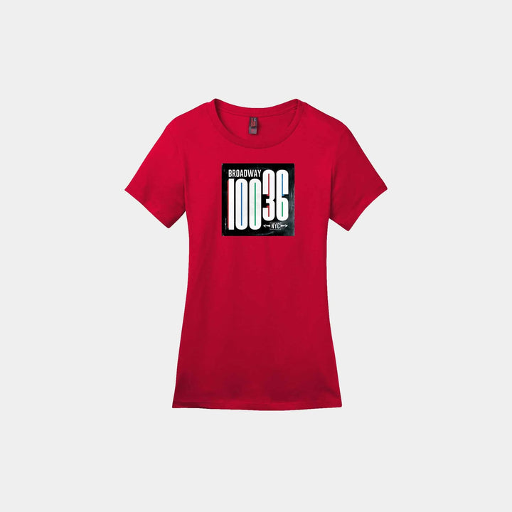Broadway Vinyl Sleeve Ladies Crew