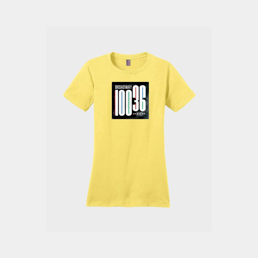 Broadway Vinyl Sleeve Ladies Crew