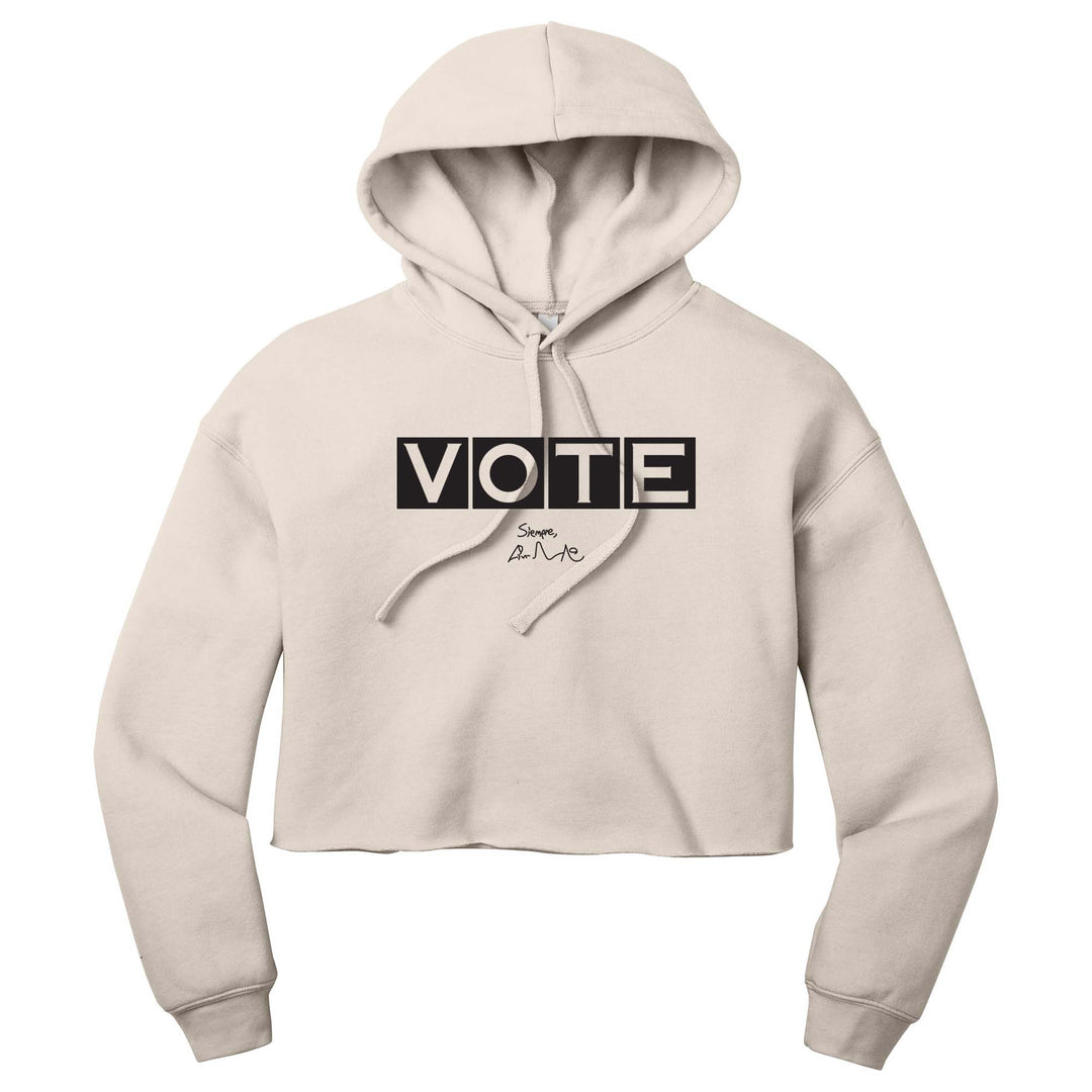 VOTE 2026 Crop Hoodies