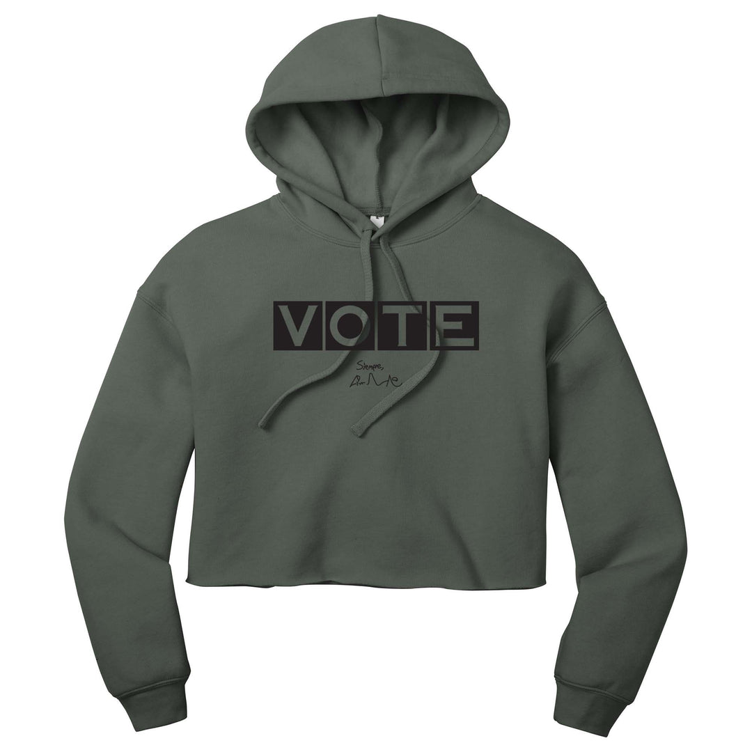 VOTE 2026 Crop Hoodies
