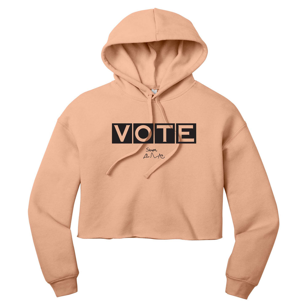 VOTE 2026 Crop Hoodies