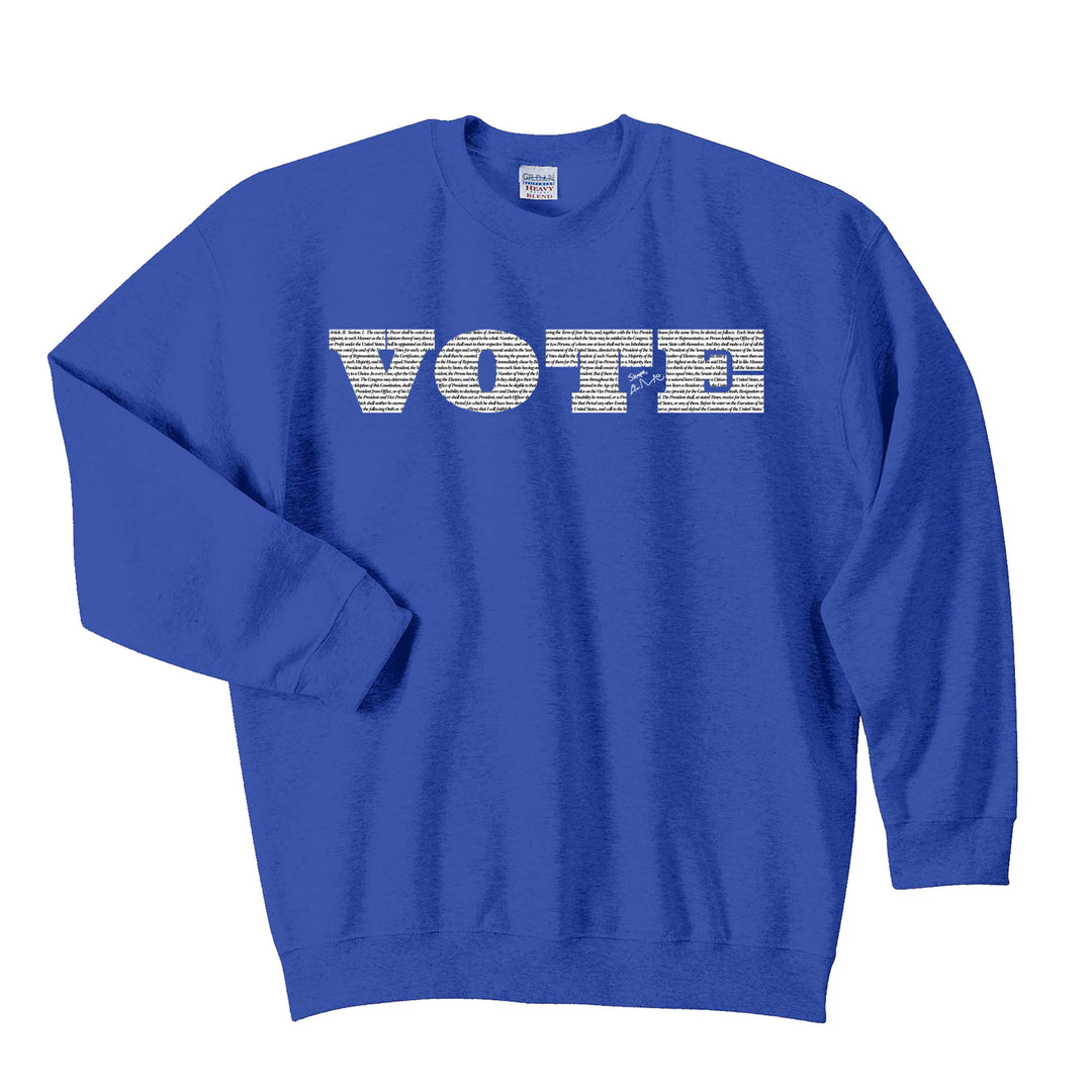 VOTE Constitution Crewneck Sweatshirts