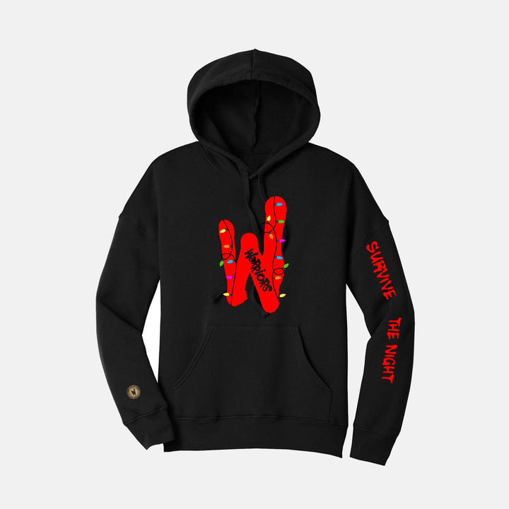 Warriors Holiday Lights Hoodie