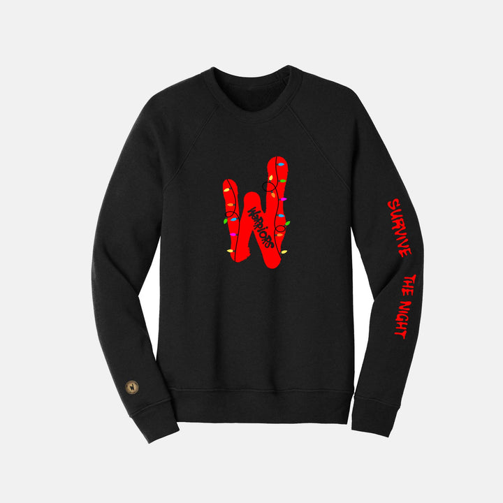 Warriors Holiday Lights Sweatshirt