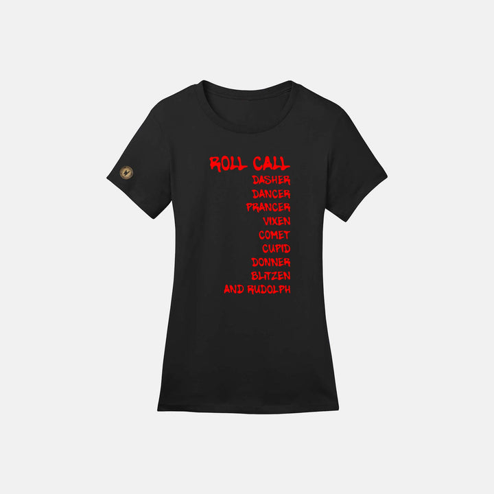 Warriors Holiday Roll Call Ladies Crew