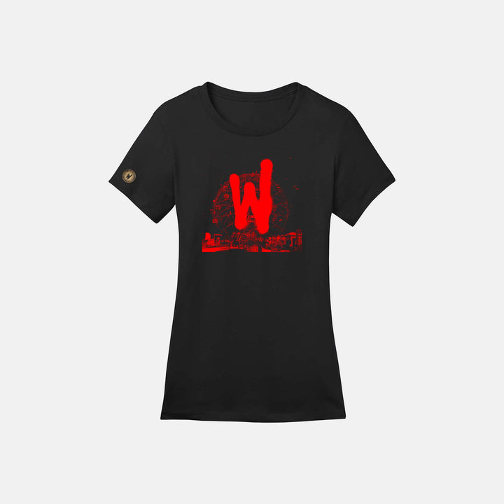 Warriors Wheel Ladies Crew