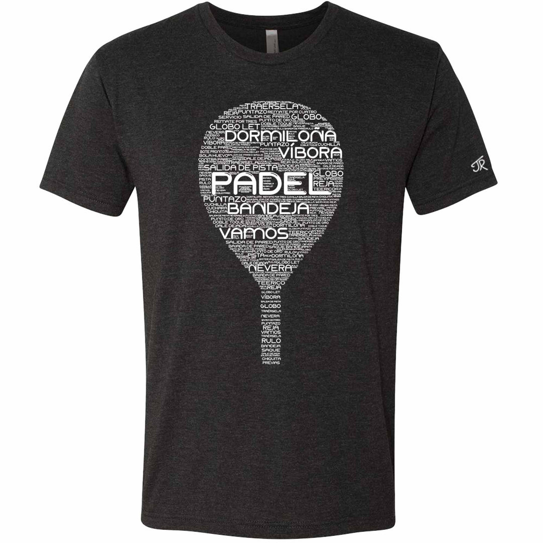 Padel Wordfill Unisex Tri-Blend Crew