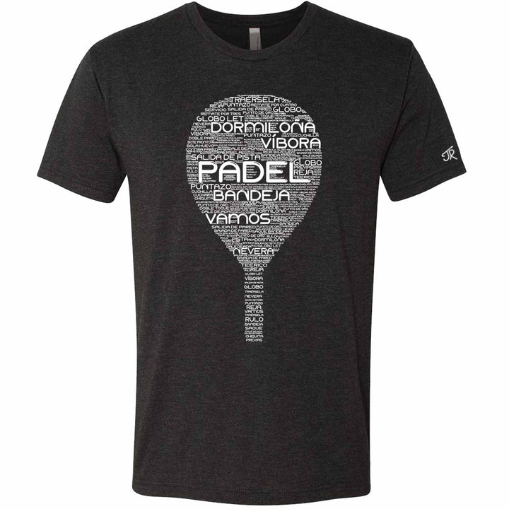 Padel Wordfill Unisex Tri-Blend Crew