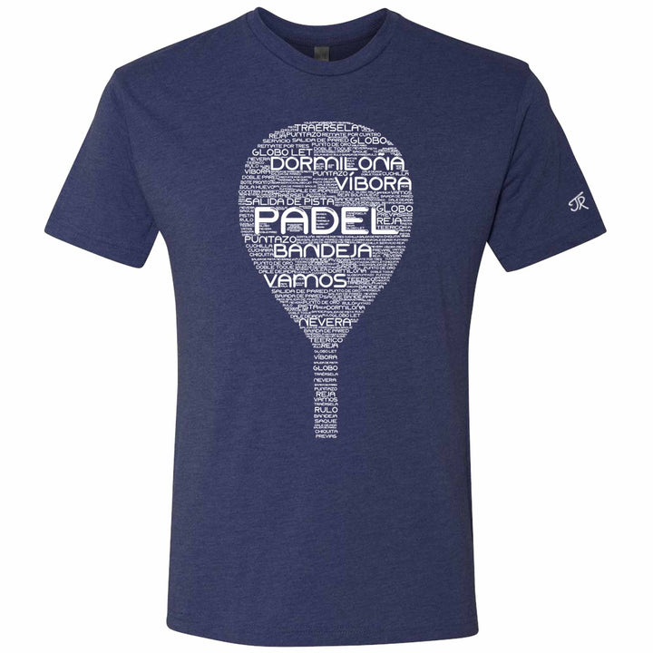 Padel Wordfill Unisex Tri-Blend Crew