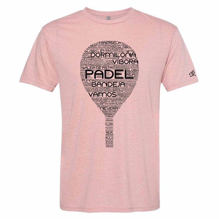 Padel Wordfill Unisex Tri-Blend Crew