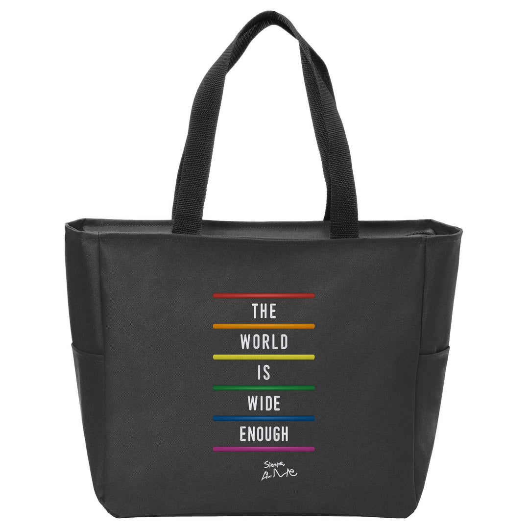 The World is Wide Enough Tote Bag