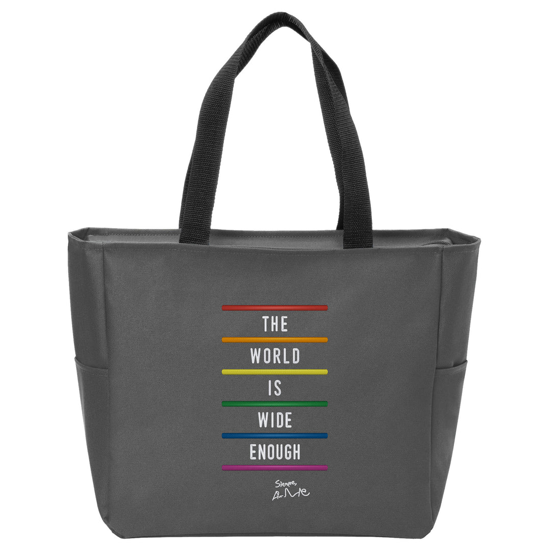 The World is Wide Enough Tote Bag
