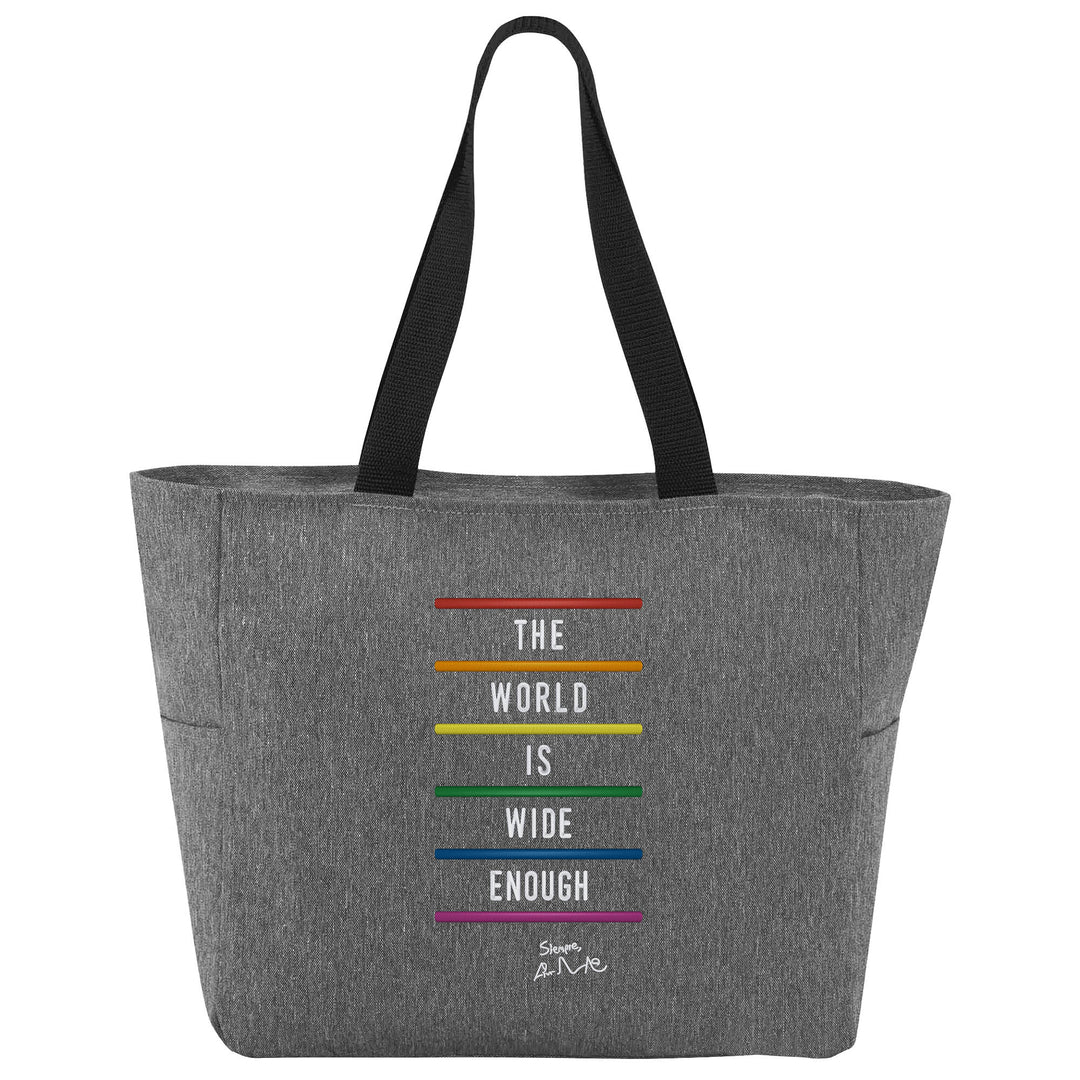 The World is Wide Enough Tote Bag