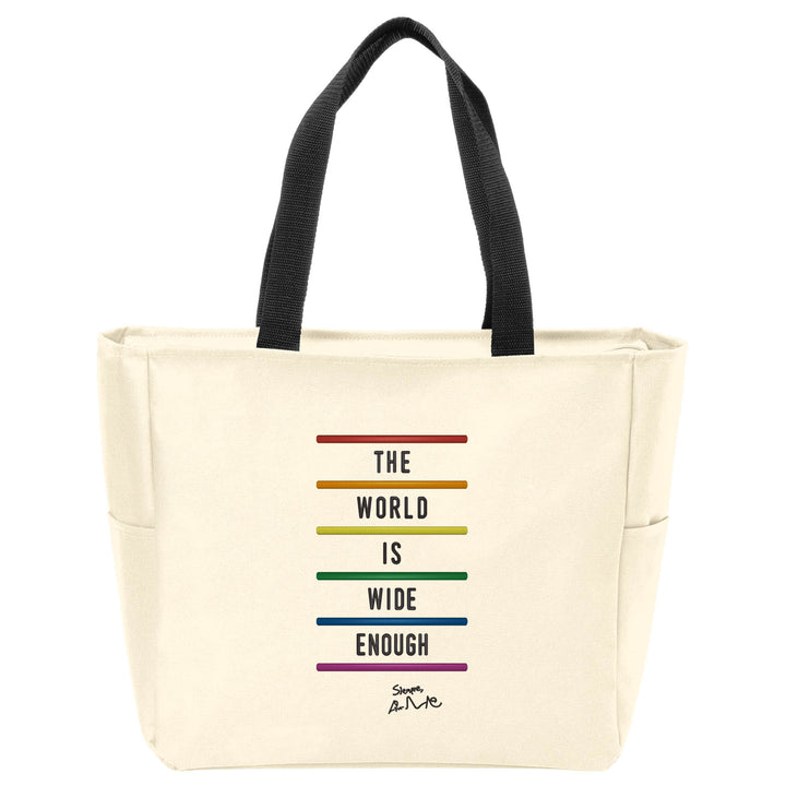 The World is Wide Enough Tote Bag